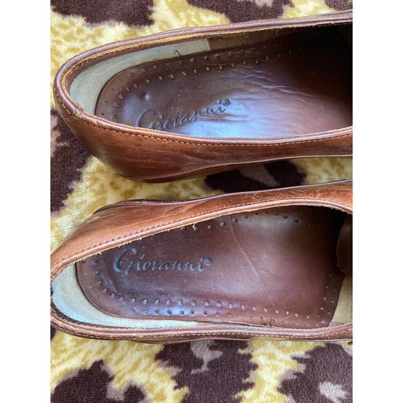 Giovanni Men’s Shoes Brown Oxford 9.5 Medium